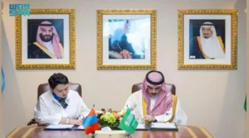 وزير الخارجية يبحث مع نظيرته المنغولية سبل تعزيز العلاقات وأبرز القضايا الإقليمية